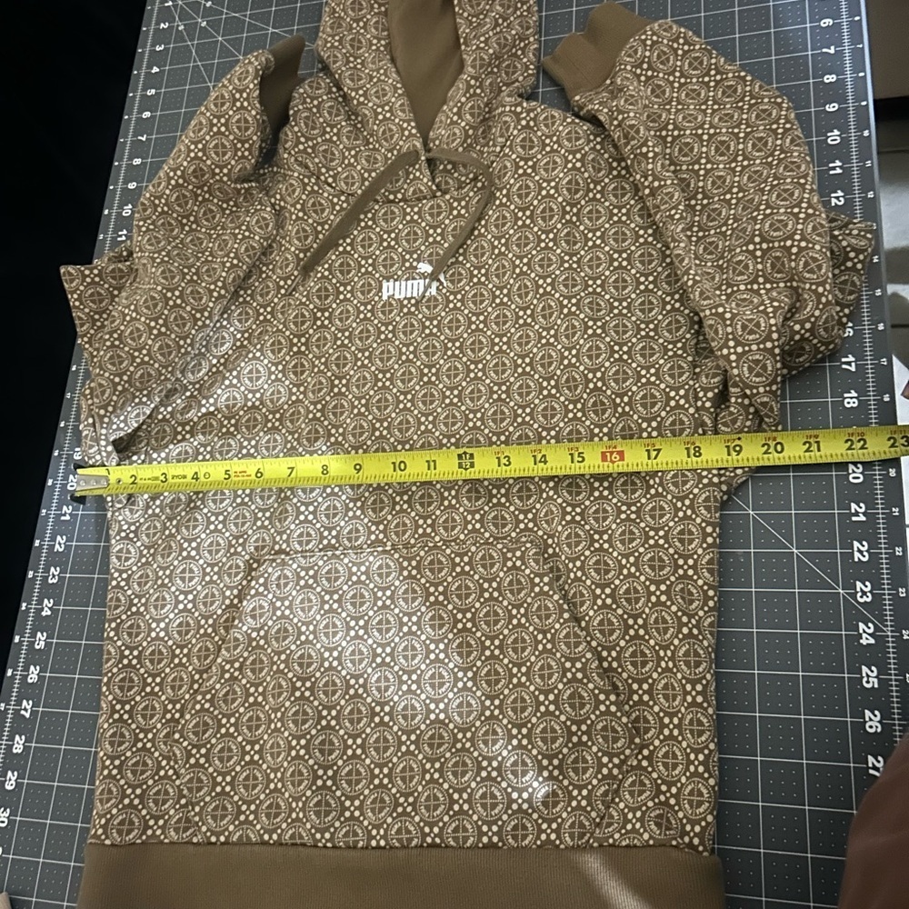 Puma Brown Patterned Women's Sweater - Picture 3 of 7